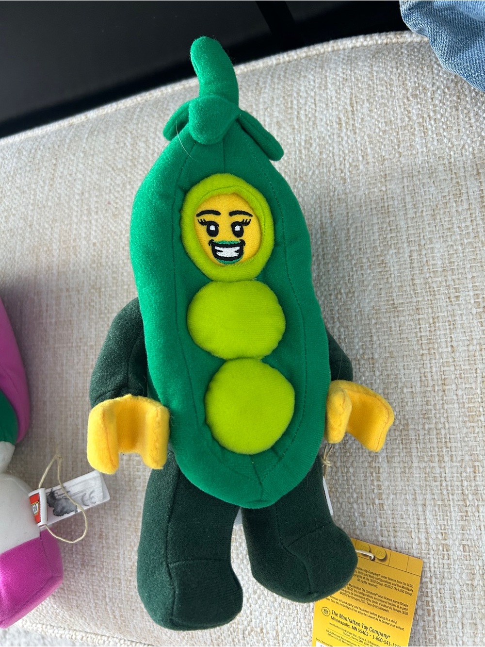 LEGO Minifigure Peapod Costume Girl 9" Plush Character